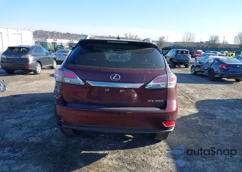 2013 Lexus Rx 350 z USA, uszkodzony, nr VIN 2T2BK1BA2DC199445